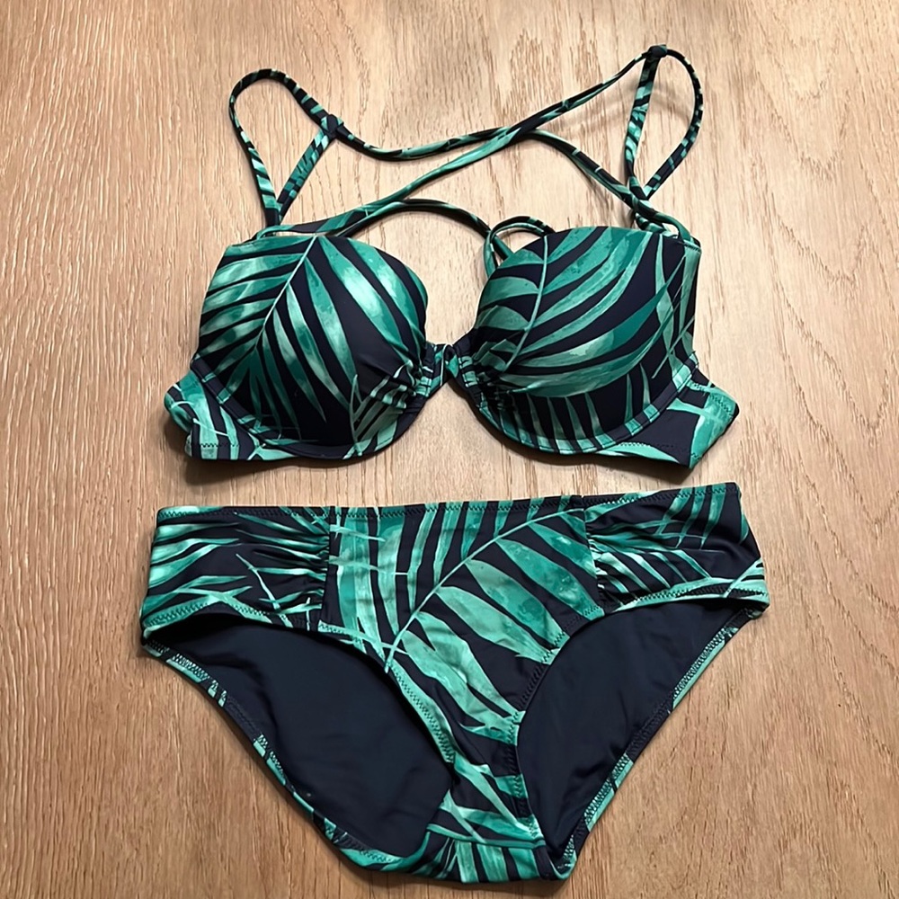 Aerie Palm Print Swimsuit